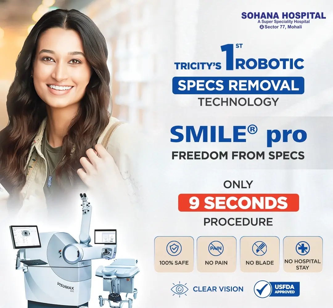 SMILE PRO Machine at Sohana Hospital